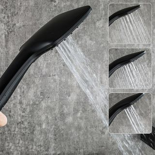 Смеситель на борт ванны Gappo G1117-6 чёрный