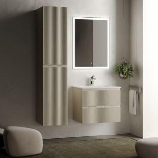 Подвесная тумба под раковину Sancos Snob R SNR60CE 60см Beige Soft