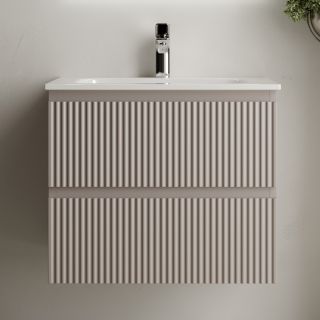 Подвесная тумба под раковину Sancos Snob R SNR60SM 60см Doha Soft