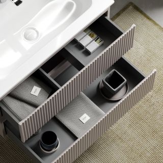 Подвесная тумба под раковину Sancos Snob R SNR60SM 60см Doha Soft