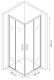 Душевой уголок Berges Solo S 80x80см хром 061103