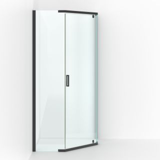 Душевой уголок Berges Solo T Black 90x90см чёрный матовый 061106