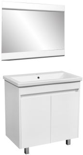 Тумба под раковину Stella Polar Фаворита 80см белый SP-00000164