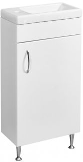 Тумба под раковину Stella Polar Концепт 40см белый SP-00000232