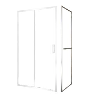 Боковая панель Black&White Stellar Wind 720900 90 см профиль хром стекло прозрачное