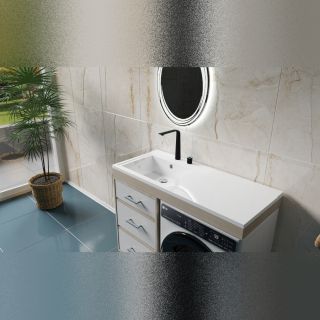 Раковина над стиральной машиной Maretti UM13SM22-844, белая