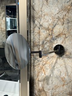 Зеркало с увеличением Boheme 508-CR хром