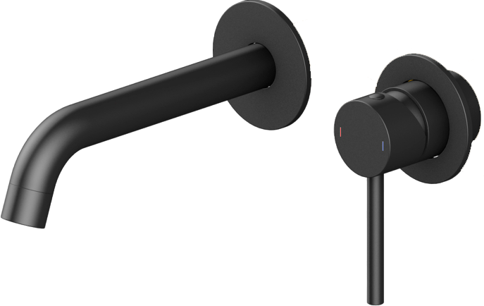 Смеситель для раковины встроенный Timo Saona 2372/03SM Черный