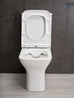 Унитаз напольный Gid Tn2125 62245Y белый 64.5x37x83