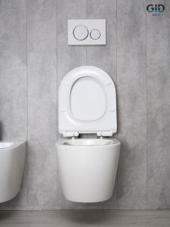 Унитаз подвесной Gid Tr2122b 62256Y белый 53.5x36x35
