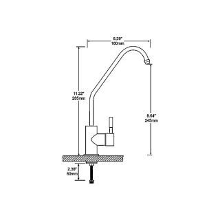 Кран для питьевой воды Gappo G1052-52 хром