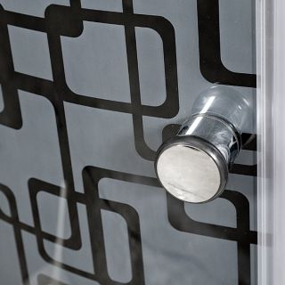 Душевая кабина Deto BМ1590 с гм. и эл. BLACK 90х90х220 см