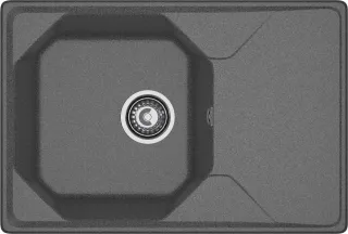 Мойка кухонная GranFest UNIQUE U-740L графит