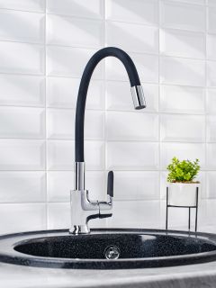 Смеситель для кухни РМС SL123BL-016F хром