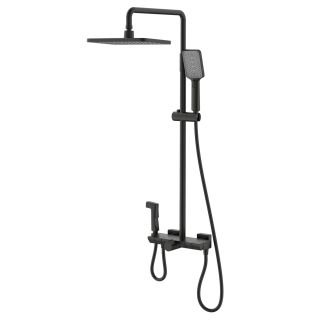 Душевая стойка Black&White Universe 7016B чёрный матовый