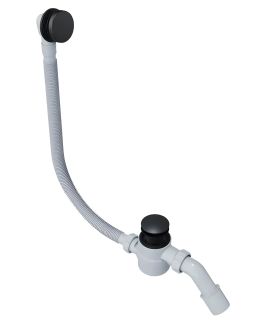 Слив-перелив для ванны Excellent Moli ARIN.3210BL 60/80/100 см чёрный матовый