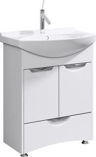 Тумба под раковину Aqwella Ультра Люкс 65 Ul-l.01.06