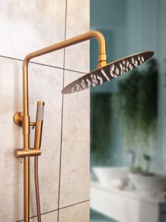 Душевая система AltroBagno Unione 030211 RaSp медь матовая