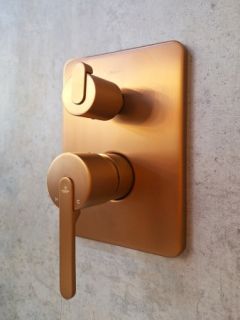 Душевая система AltroBagno Unione 040109 RaSp медь матовая