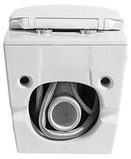 Подвесной унитаз ABBER Bequem AC1105P с импульсным смывом белый