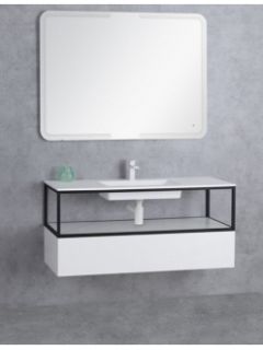 Двухъярусный каркас под раковину Cezares CADRO 50-100/50/30-1C-SO-MET-ST