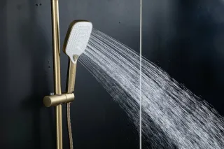 Душевая стойка Gappo G2448-3 золотой сатин