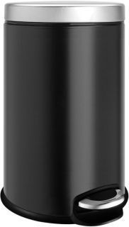 Ведро для мусора WELTWASSER WW ERFIE BL 20L ЧЕРНОЕ