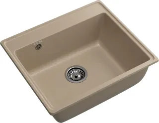Мойка кухонная GranFest VERTEX V-580 песочный