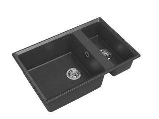 Мойка кухонная GranFest Графит Level LV-760 K граф