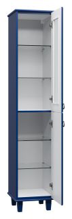 Напольный шкаф - пенал Misty Версаль 35см правый синий