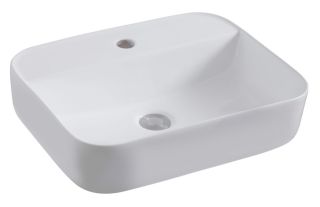 Накладная раковина Avimano Vision 1245120 50см белый глянец