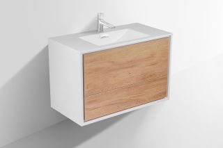 Тумба под раковину Vincea Alessia VMC-1S900YW 90 см