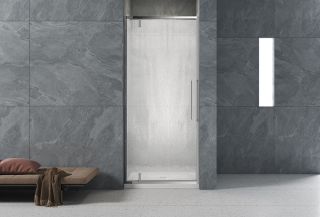 Душевая дверь Veconi Vianno VN-33R, 900x1950, хром, стекло дождь