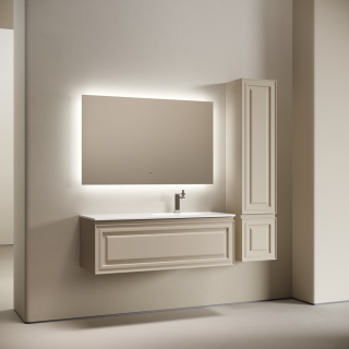 Тумба подвесная под раковину Sancos Very VR120RCE правая 120 см Beige Soft