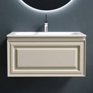 Подвесная тумба под раковину Sancos Very VR80CE 80см Beige Soft