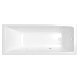 Гидромассажная ванна WHITECROSS Wave Slim 0111.160070.100.SOFT.WH 160x70 см Soft белый