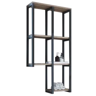 Шкаф Comforty Порто 00-00010675 дуб дымчатый 50 см