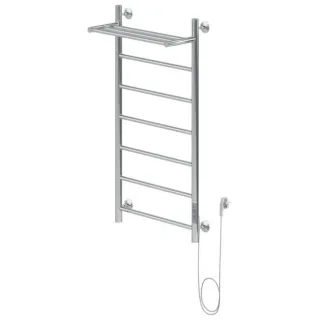 Полотенцесушитель электрический Aquanet Mauro 282008 с полкой 100x50 см хром