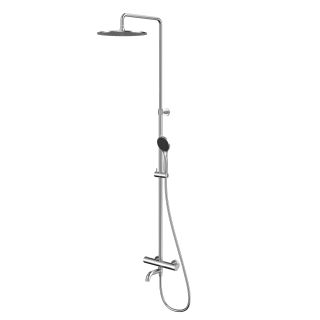 Душевая стойка термостатическая WHITECROSS Y Y1234BASICNIB брашированный никель