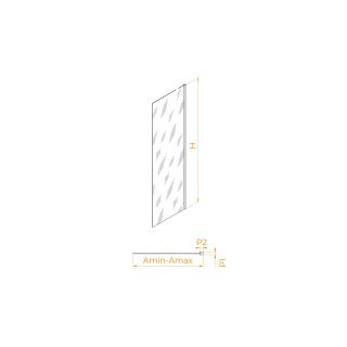 Боковая панель RGW Z-03B 06220309-44 90 см чёрный