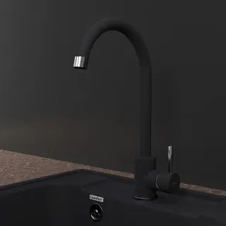 Смеситель для кухни GranFest  URBAN Z-5410 черный