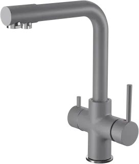 Смеситель для кухни GranFest  URBAN Z-5423 темно-серый