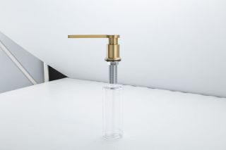 Дозатор для кухонной мойки Gappo G406-3 золотой сатин