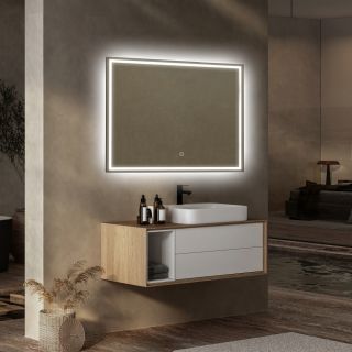 Зеркало с подсветкой ABBER See AG6115S-1.0 100см