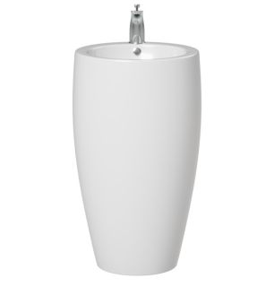 Раковина напольная Laguraty 0001 K 48x81см белый